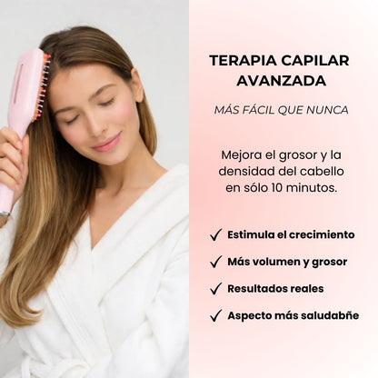 GlossUp™ Brush Pro – LED Hair Growth Stimulating Brush