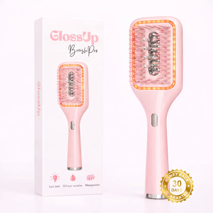 GlossUp™ Brush Pro – LED Hair Growth Stimulating Brush